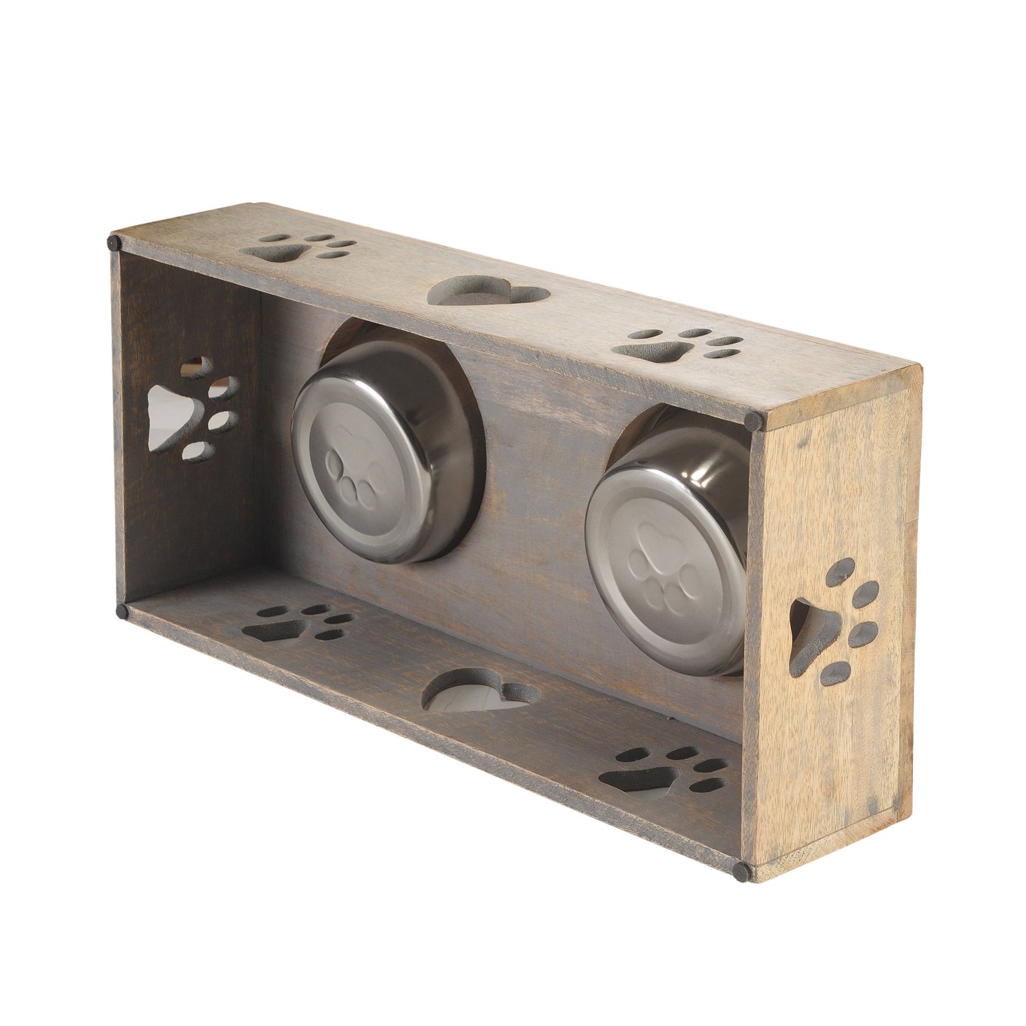 Elevated Double Pet Feeder