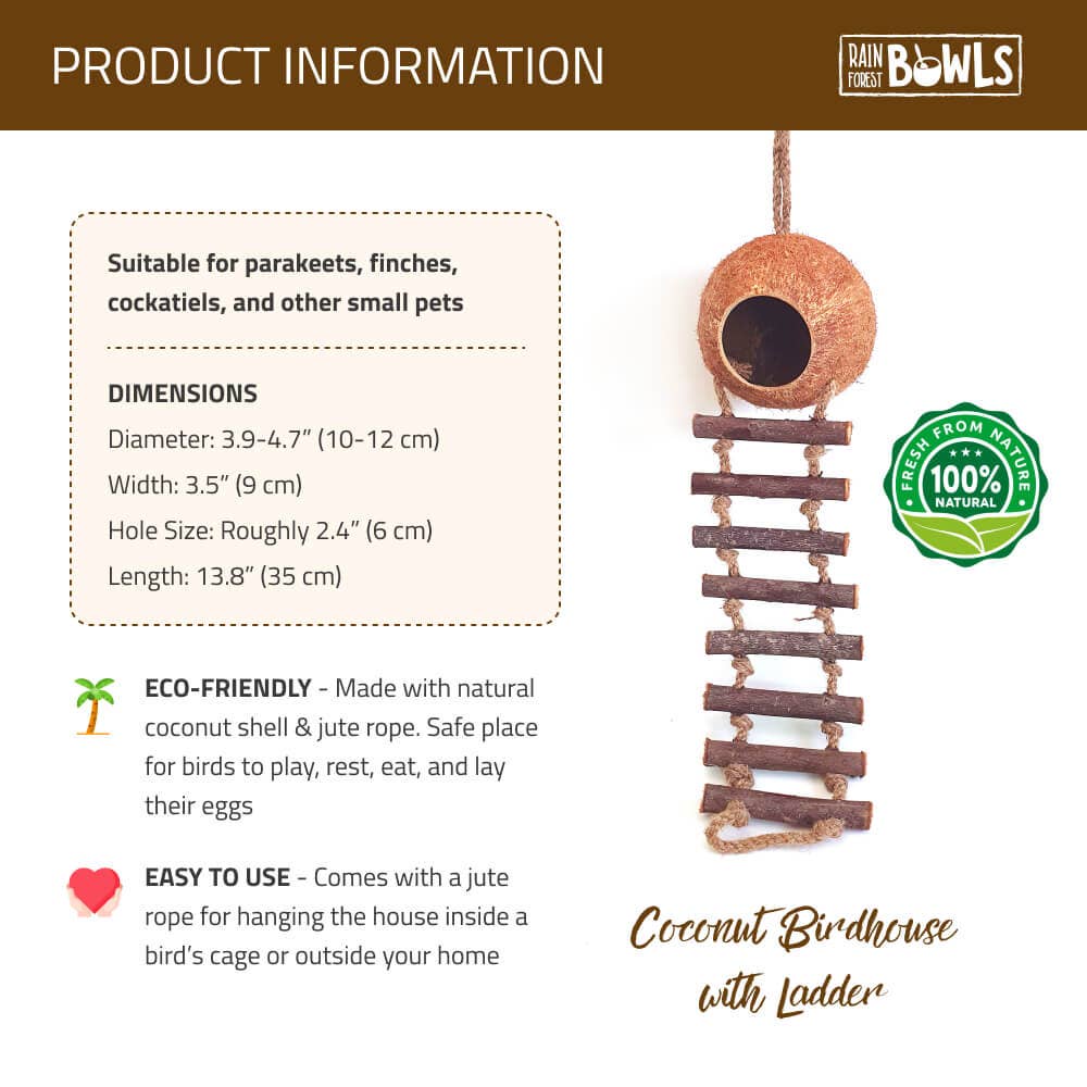 Coconut Birdhouse