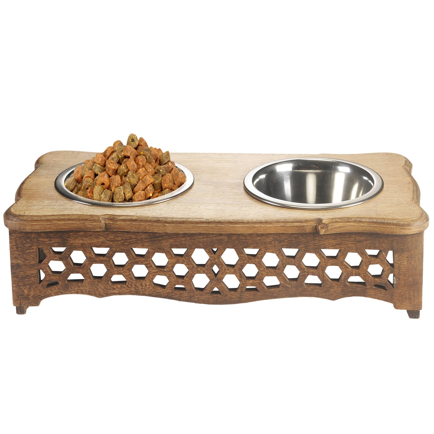 Elevated Double Pet Feeder