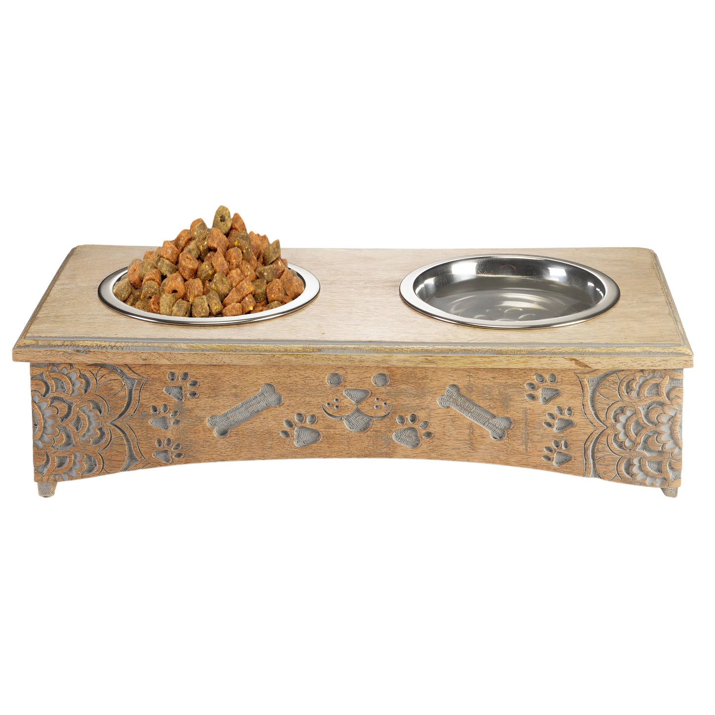 Elevated Double Pet Feeder