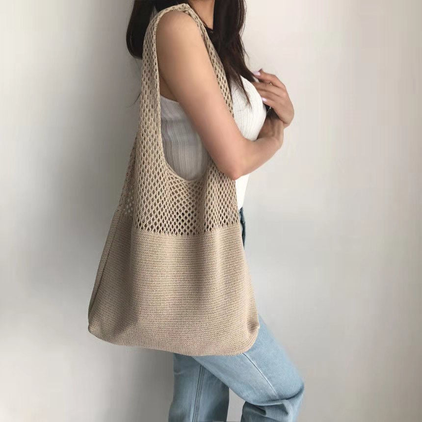 Knitted Boho Shoulder Bag