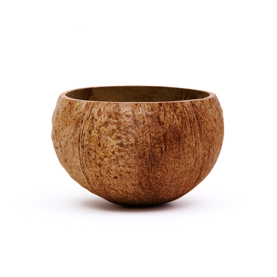 Small Raw Coconut Bowl