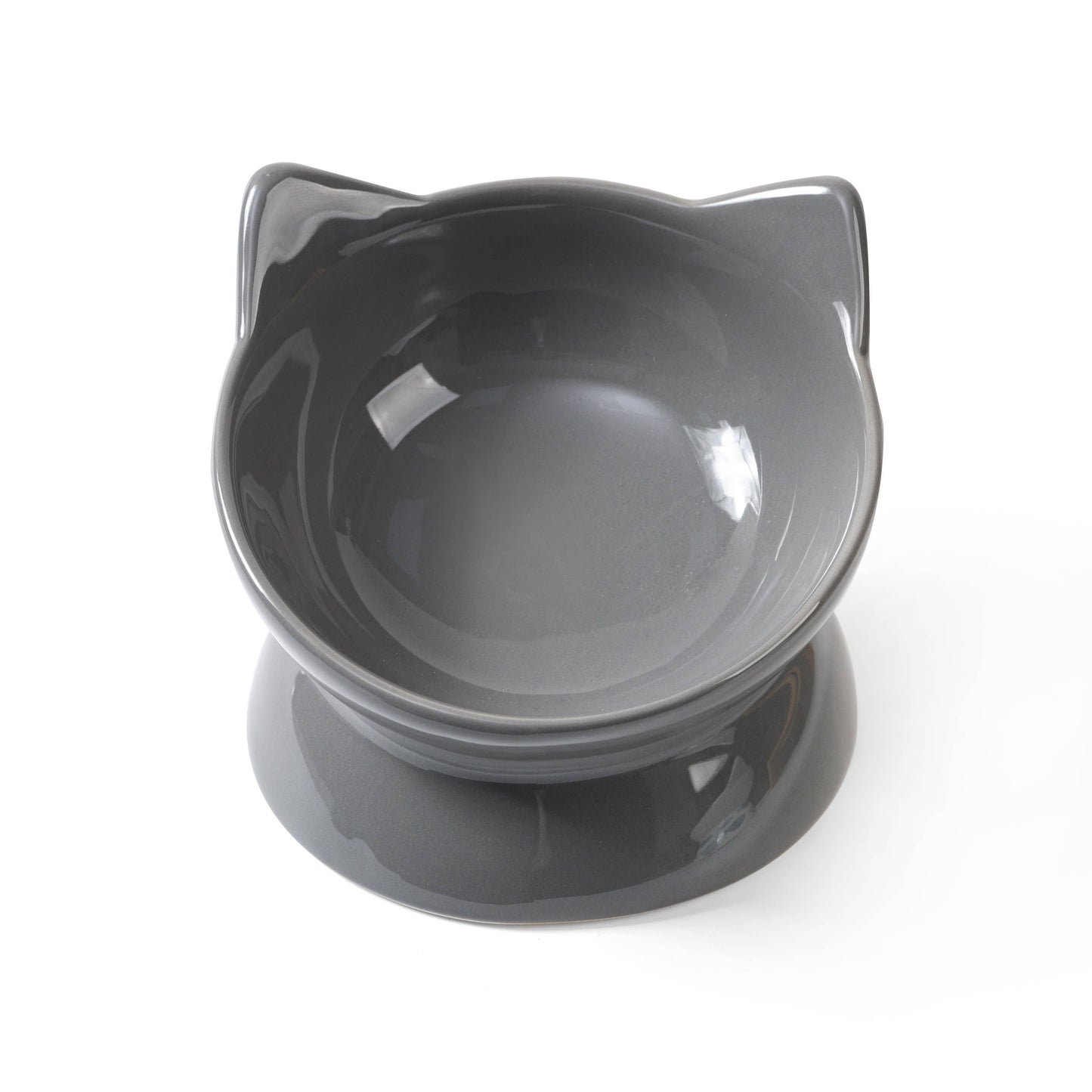 Raised & Tilted Cat Bowl