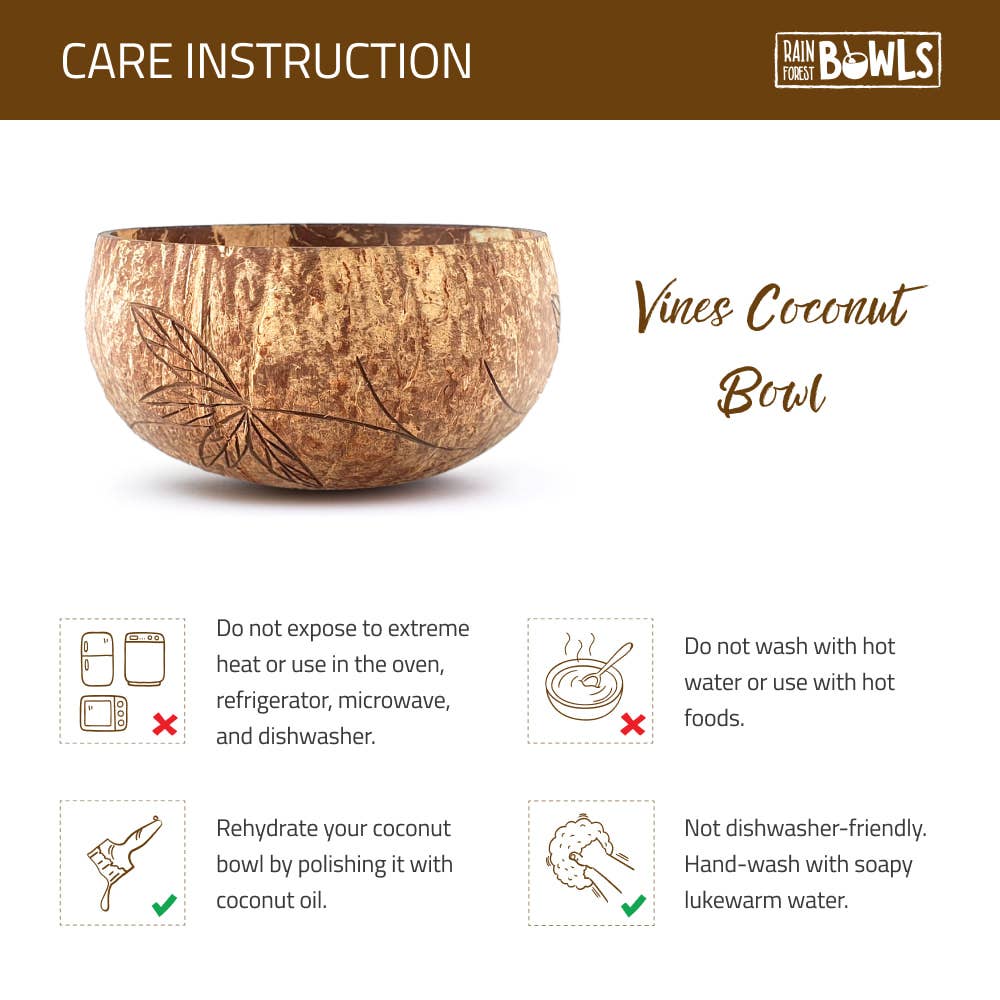 Vines Coconut Bowl
