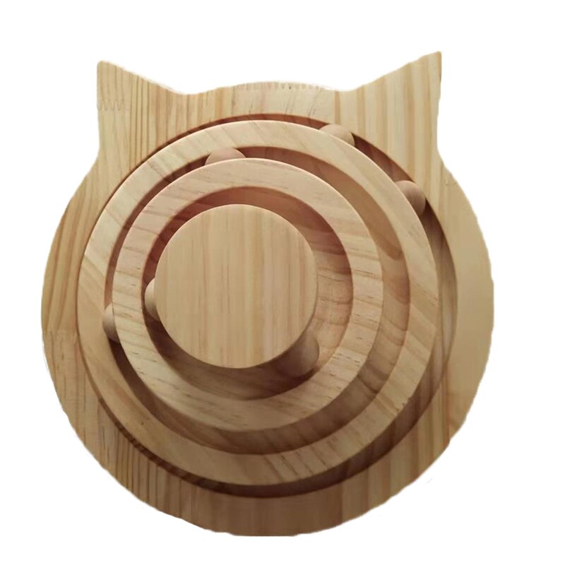 top view of light color three tier toy