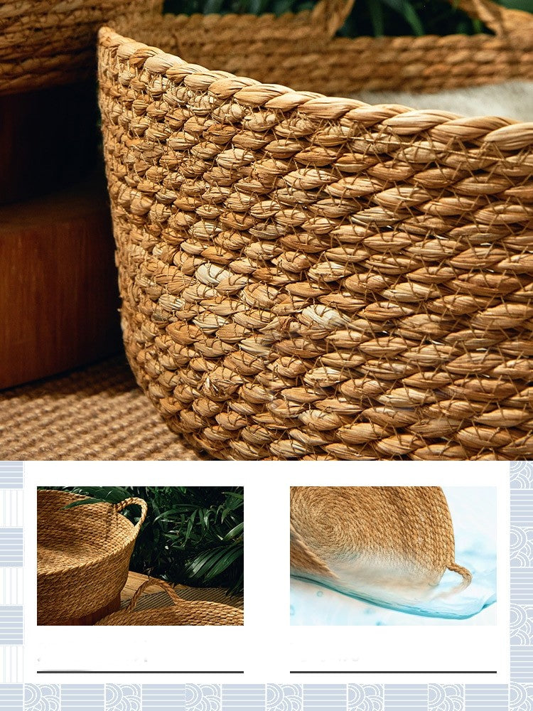 close up of rattan weave