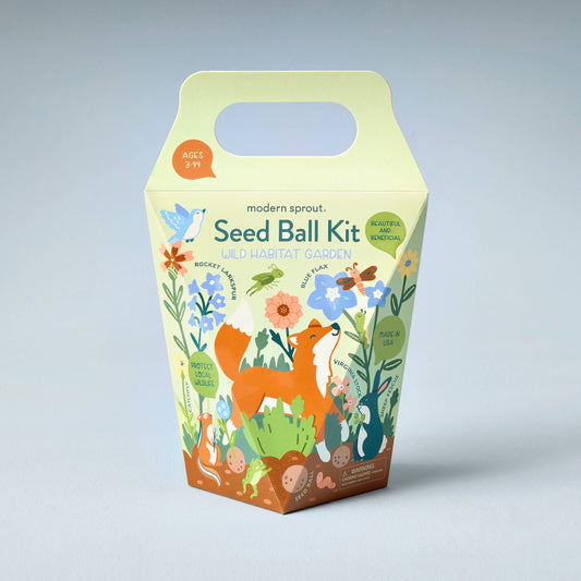 DIY Seed Ball Kit: Wild Habitat Garden