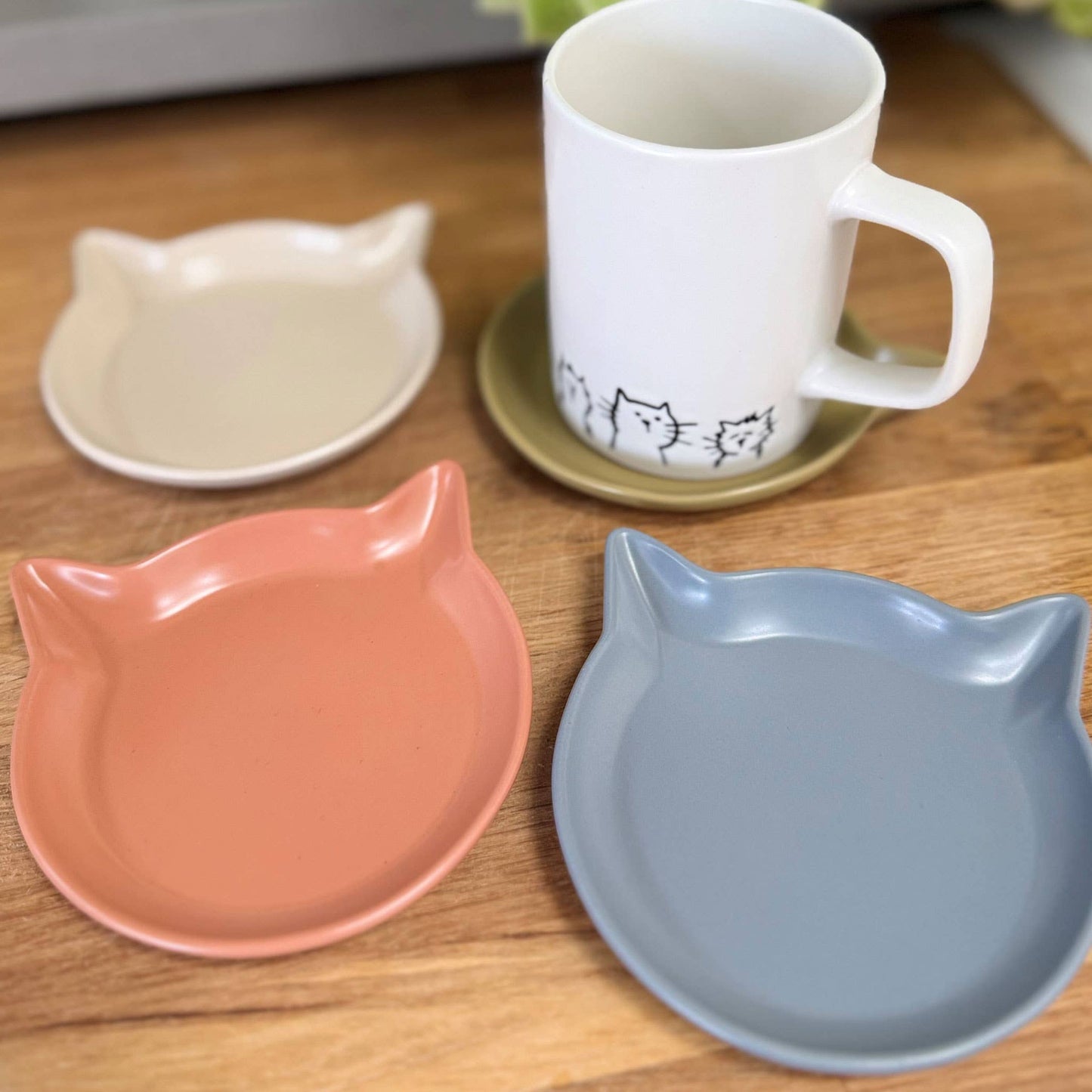 Cat Head Mini Pet Dish