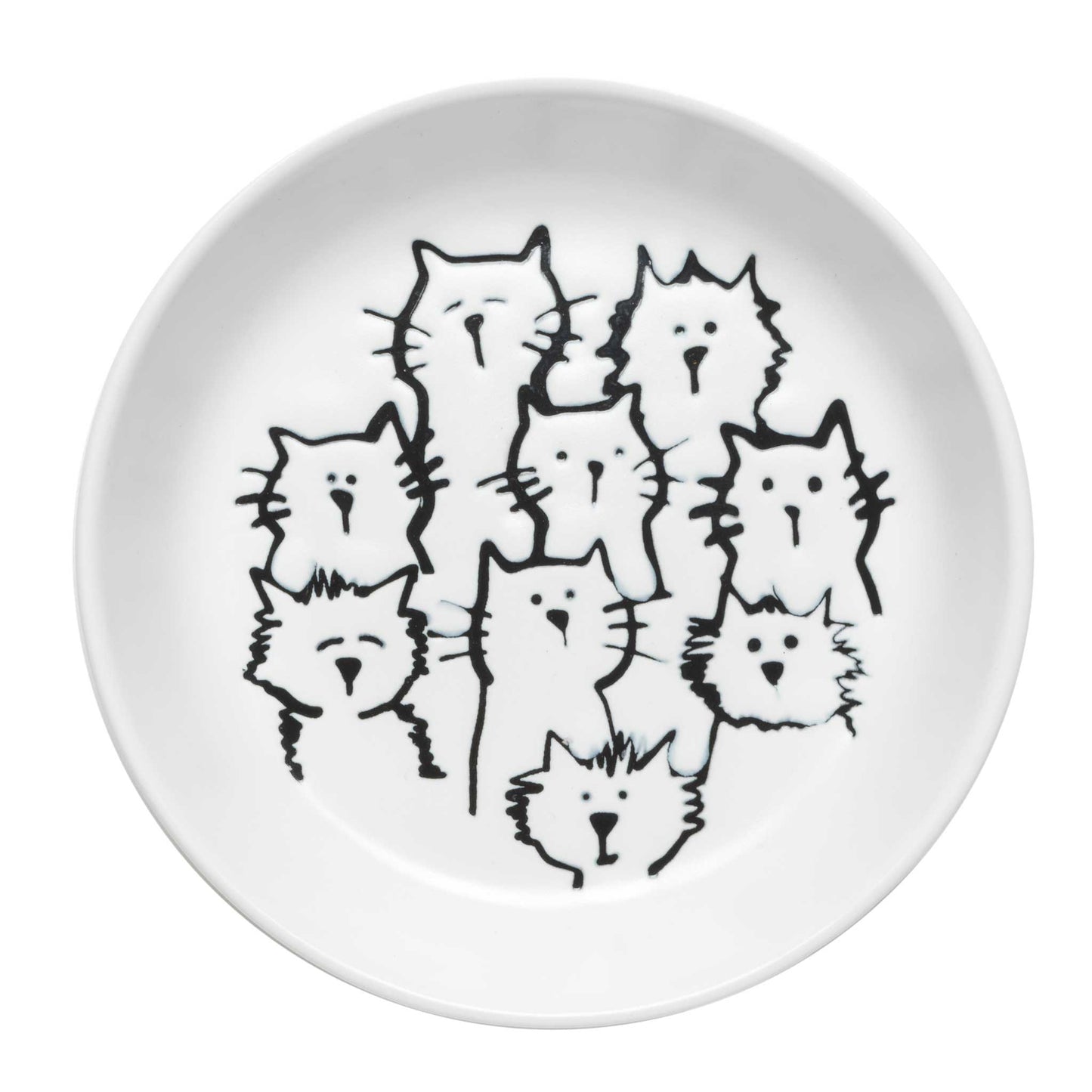 Random Cats Ceramic Dish