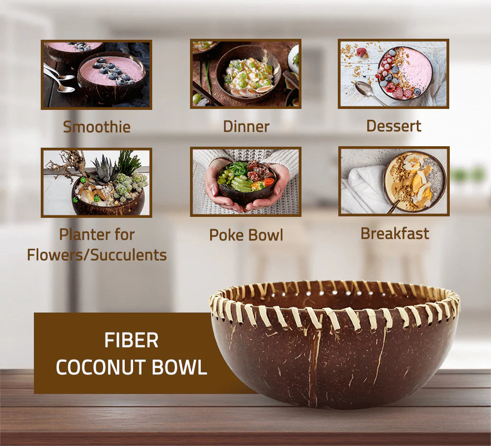 Fiber Coconut Bowl