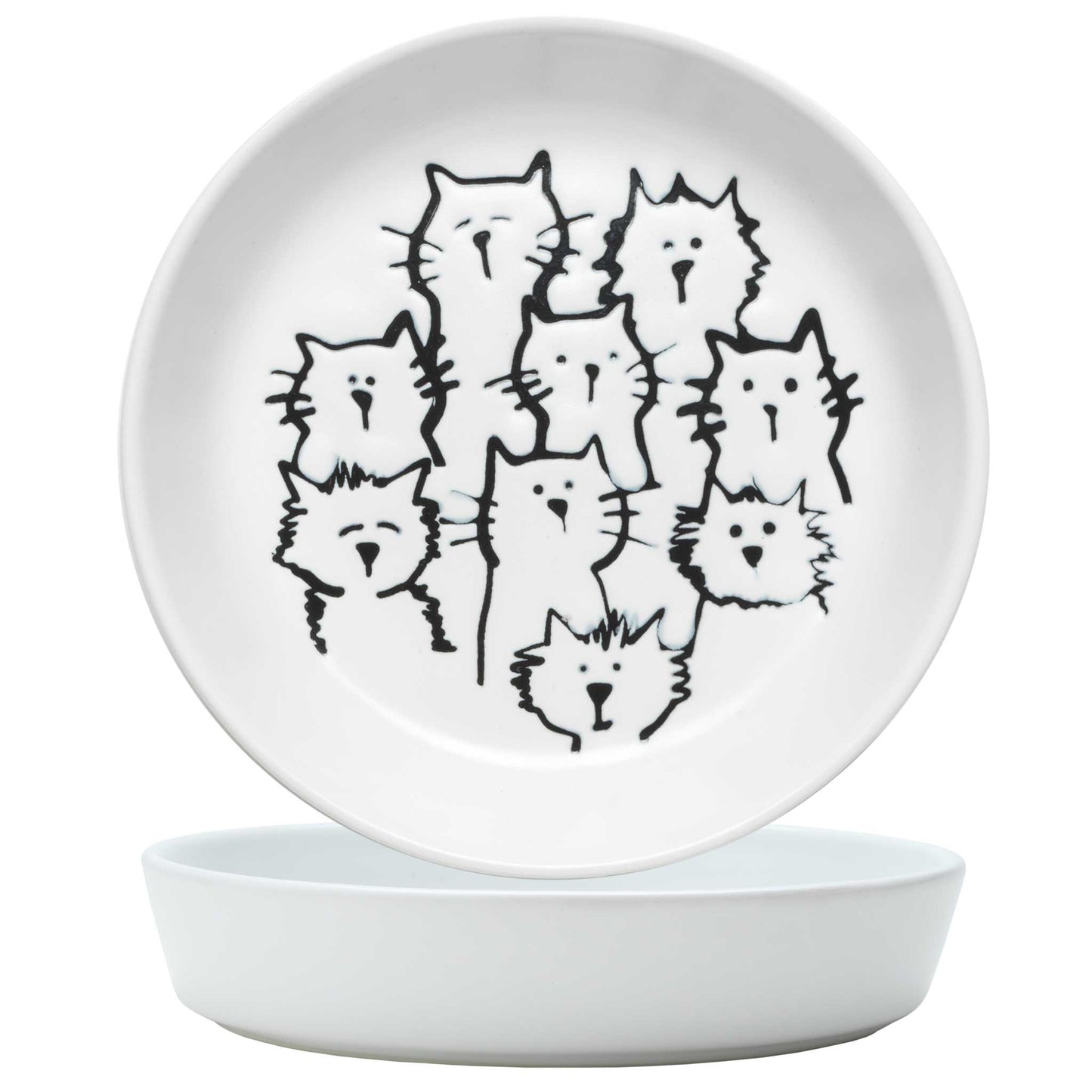 Random Cats Ceramic Dish