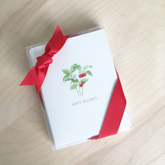 Boxed Set of Christmas Flower Cards