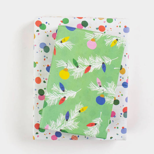 Boughs/Twinkled Wrapping Paper